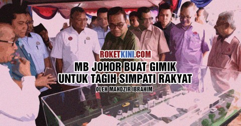 Image result for Foto skandal tanah Johor